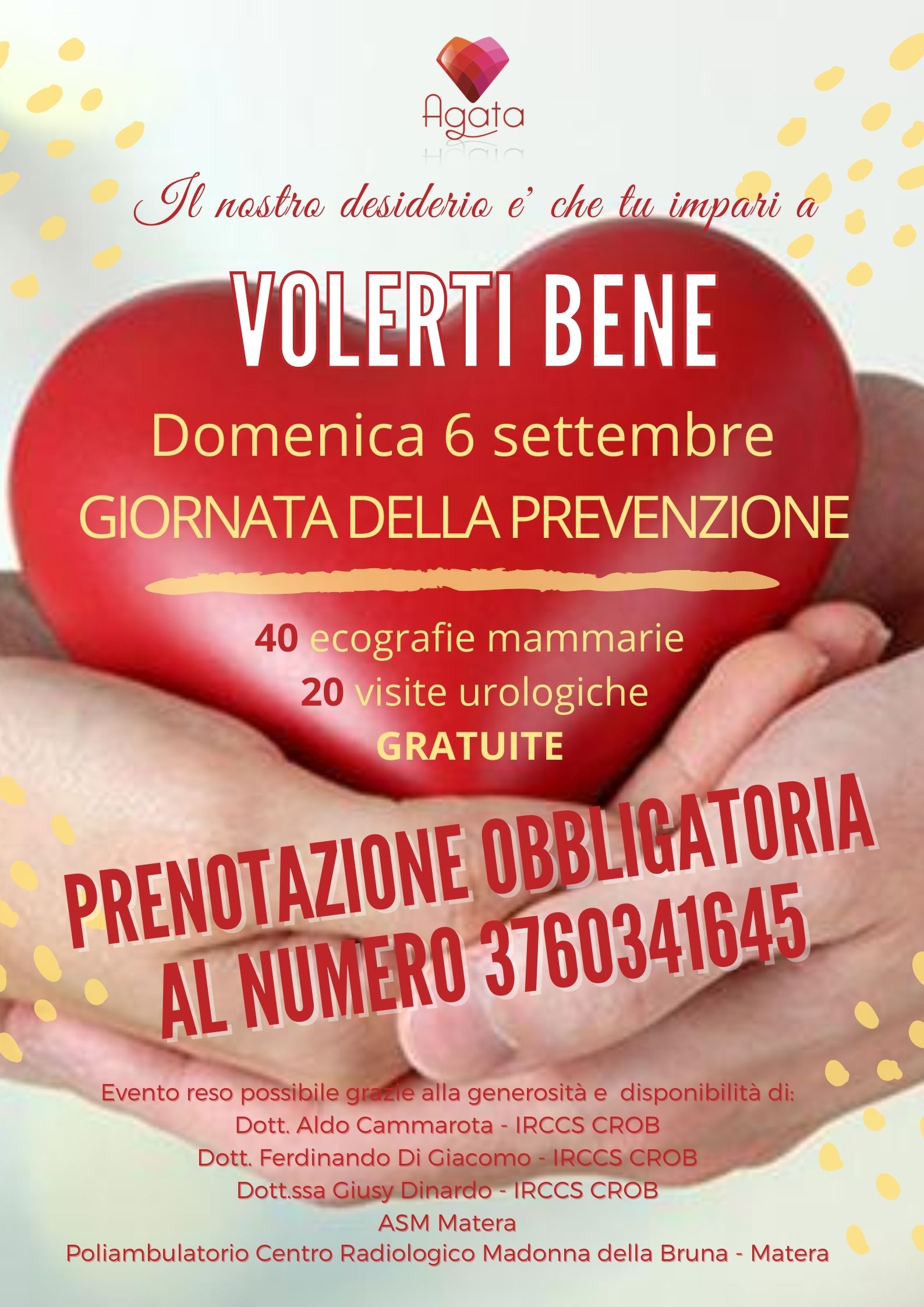 Giornata della Prevenzione 6 settembre 2020